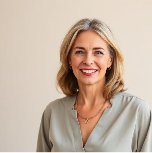 Médica cuidando da saúde feminina